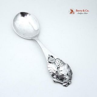 Arts And Crafts Sterling Silver Serving Spoon 1930