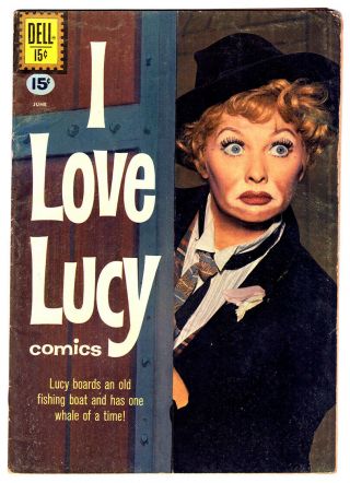 I Love Lucy Comics 31 In Fn A 1961dell Silver Age Comic Photo Cover