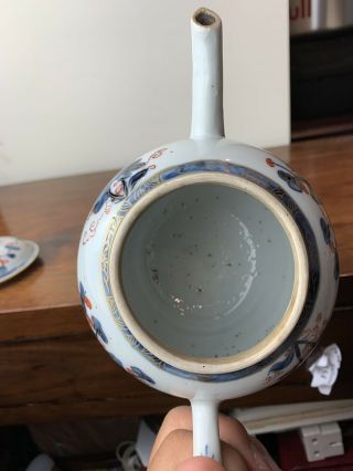 antique chinese 18thC tea pot 9