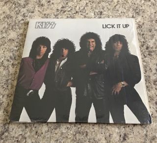 Kiss Lick It Up Mercury White Label 1983 Srm - 1 - 4082 Record