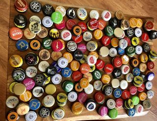 210 Assorted Craft,  Import & Local Beer & Soda Bottle Caps Priority Ship