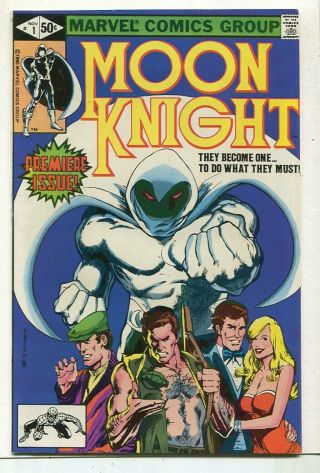 Moon Knight 1 Vf/nm Premire Issue Marvel Comics Cbx40c