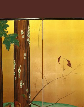 掛軸1967 Folding Screen / BYOBU : SUZUKI KIITSU 