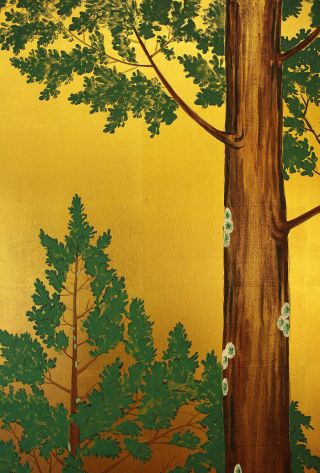 掛軸1967 Folding Screen / BYOBU : SUZUKI KIITSU 