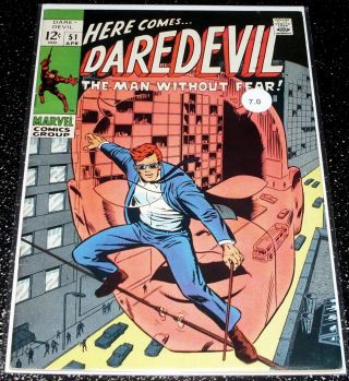 Daredevil 51 (7.  0) Marvel Comics 1964 Series