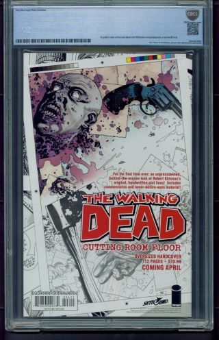 Walking Dead 96 (2012) CBCS Graded 9.  8 Preview Thief of Thieves Not CGC 2