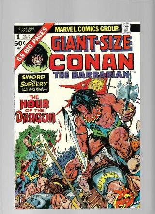 Giant Size Conan 1 1st App Belit Bw Smith Hour Of The Dragon Gil Kane Re Howard