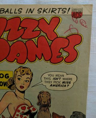 DIZZY DAMES No.  1 Golden Age Comic Book 1952 GGA 1 ACG 4