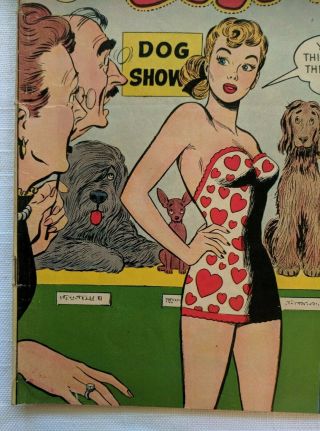 DIZZY DAMES No.  1 Golden Age Comic Book 1952 GGA 1 ACG 5