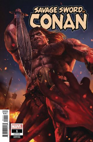 Savage Sword Of Conan 1 Rahzzah Variant 1:25 Marvel Comics Nm 2019 Hot