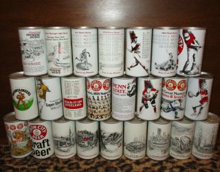 24 Diff Iron City Beer Can,  Pittsburgh,  Pa,  1960s - 70s,  Steelers,  Pirates More