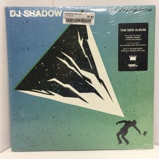 Dj Shadow The Mountain Will Fall 2xlp Vinyl,  Download,  Sticker Sheet