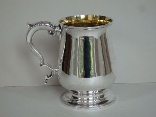 George Iii Sterling Silver Mug Tankard - London 1785 - Hester Bateman - 336g