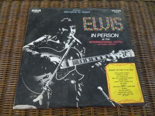 Elvis Presley - In Person At The International Hotel 2 Lp - Rca Victor Lsp - 6020