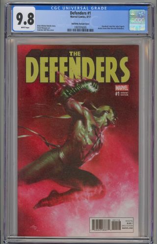 Defenders 1 Dell Otto Variant Cgc 9.  8