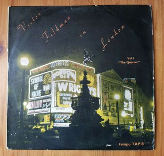 Victor Feldman : In London Vol 1,  The Quartet.  1957 Uk Vinyl Iss.  (tempo,  Tap 8)