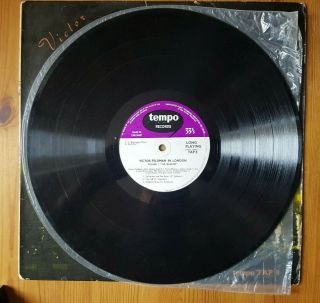 Victor Feldman : In London Vol 1,  The Quartet.  1957 UK Vinyl Iss.  (Tempo,  TAP 8) 3
