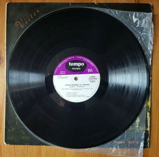 Victor Feldman : In London Vol 1,  The Quartet.  1957 UK Vinyl Iss.  (Tempo,  TAP 8) 5