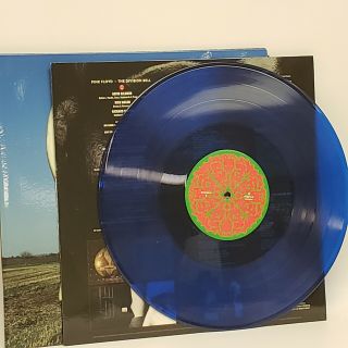 The Division Bell Pink Floyd Vinyl 25th Anniversary Limited Ed Translucent Blue