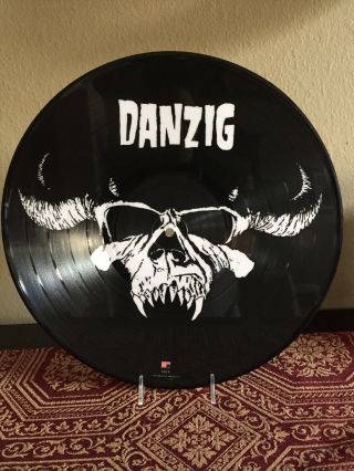 Danzig Self Titled S/t Picture Disc Record Lp (rare)