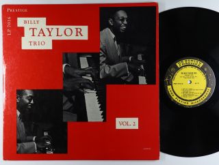 Billy Taylor Trio - Vol.  2 Lp - Prestige - Prlp 7016 Mono Dg Rvg 446 W 50th Vg,