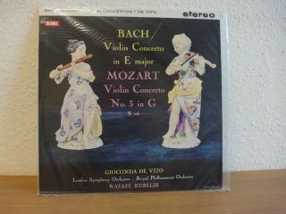 180g Gioconda De Vito Bach Mozart Violin Concerto Ltd Stereo