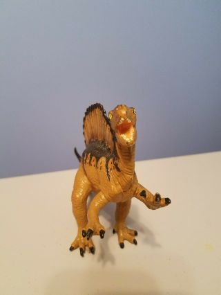 Vintage 1992 Safari Ltd.  The Carnegie Spinosaurus Dinosaur Toy PVC Figure 8 