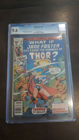 What If 10 Cgc 9.  6 Jane Foster Hot Hot Book.