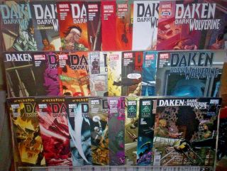Daken Dark Wolverine 1 Thru 23 Full Set Marvel Comics W/x - 23 8 9 Nm