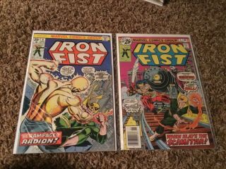 Iron Fist 1 - 15 14 is a reprint 1975 Marvel 3