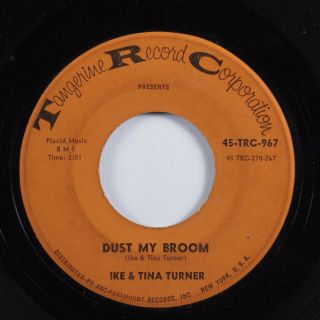 Northern Soul 45 Ike & Tina Turner Dust My Broom Tangerine Hear