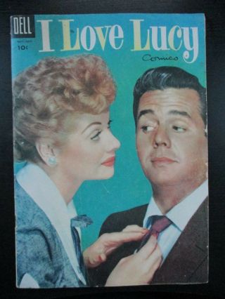 I Love Lucy Comics 6,  - Vg,  1955 Dell,  The Last Resort,  Desi Arnaz,  Pages