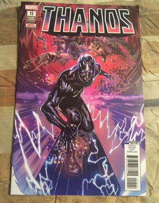 Thanos 15 4th Print First Silver Surfer Black Appearance [marvel Comics]