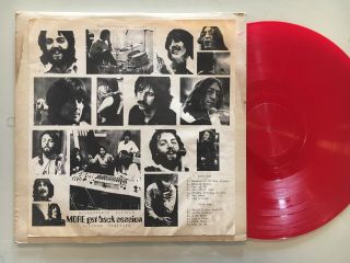 Beatles - More Get Back Session / Collectors - Private Red Disc Rock Vg,  //