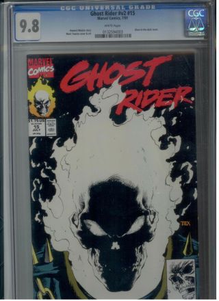Ghost Rider V2 15 Cgc 9.  8 Wp