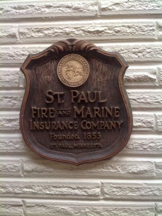 St.  Paul Fire & Marine Insurance Sign