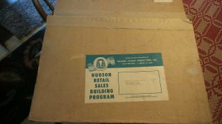 Vintage Hudson Motor Car Retail Sales Building Program Record,  Filmstrip,  54 - 2