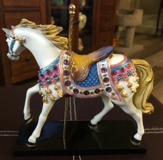 Bedazzled The Trail Of Painted Ponies Series.  Item 12245 4e/ 4156 Brass Plaque