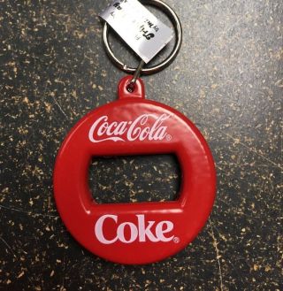 (2) Coca - Cola Triple Play Coke Bottle Opener Keychain This Is For 2 Openers