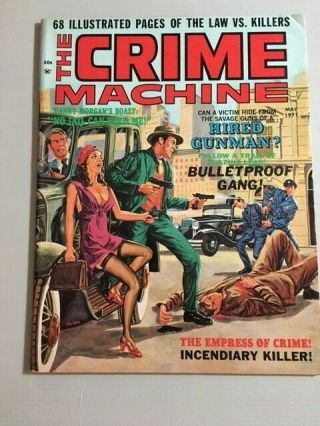 5 Skywald Mags 1972 Nightmare Annul Crime Machine 2 Hell - Rider 1 & 2,  Scream 6 2