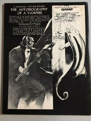5 Skywald Mags 1972 Nightmare Annul Crime Machine 2 Hell - Rider 1 & 2,  Scream 6 7
