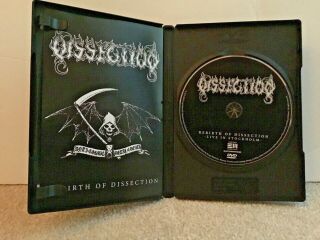 Dissection Rebirth DVD,  The Somberlain CD,  Storm of The Lights Bane Cd Black Metal 5