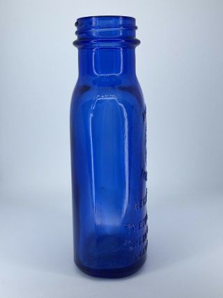 Milk of Magnesia Cobalt Blue Vintage Bottle 5
