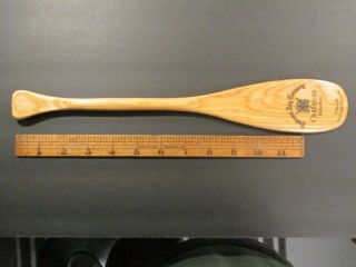 Hudson Bay Company Outfitters Miniature Advertising Paddle Canada Since 1670