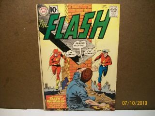 The Flash No.  123 September 1961 - Dc Comics