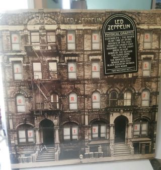 Led Zeppelin Physical Graffiti Vinyl 1975 Atlantic Recording.  Ss - 200