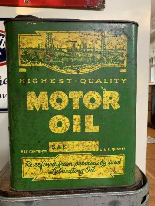 Highest Quality 2 Gallon Motor Oil Can