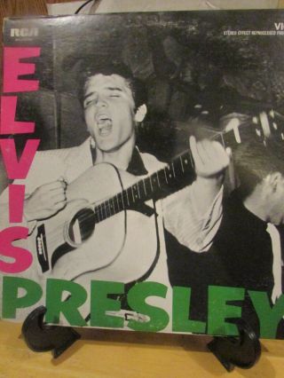 Elvis Presley Self Titled 1956 Album Vinyl Rca Victor Lpm 1254