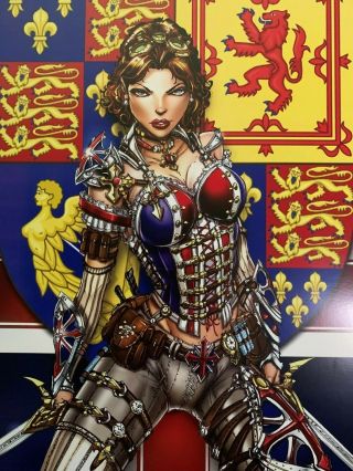 Britannica Art Print - 11 " X 17  S Signed By Jaimie Tyndal - Online Exclusive