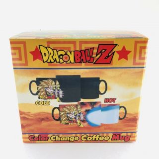 Dragon Ball Z Saiyan 3 Goku Color Change Thermal Coffee Tea Mug